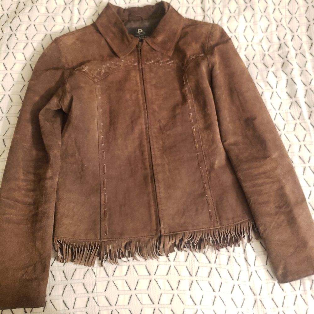 Vintage Paul Berman genuine leather jacket